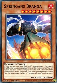 Springans Branga [BLVO-EN008] Common Yu-Gi-Oh!