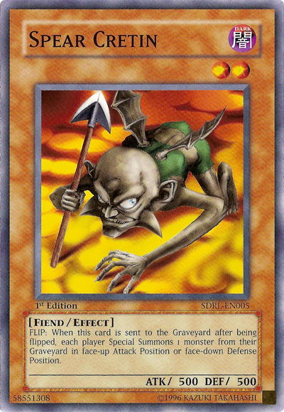 Spear Cretin [SDRL-EN005] Common Yu-Gi-Oh!