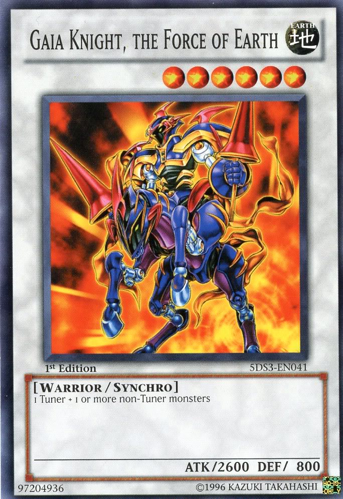 Gaia Knight, the Force of Earth [5DS3-EN041] Common Yu-Gi-Oh!