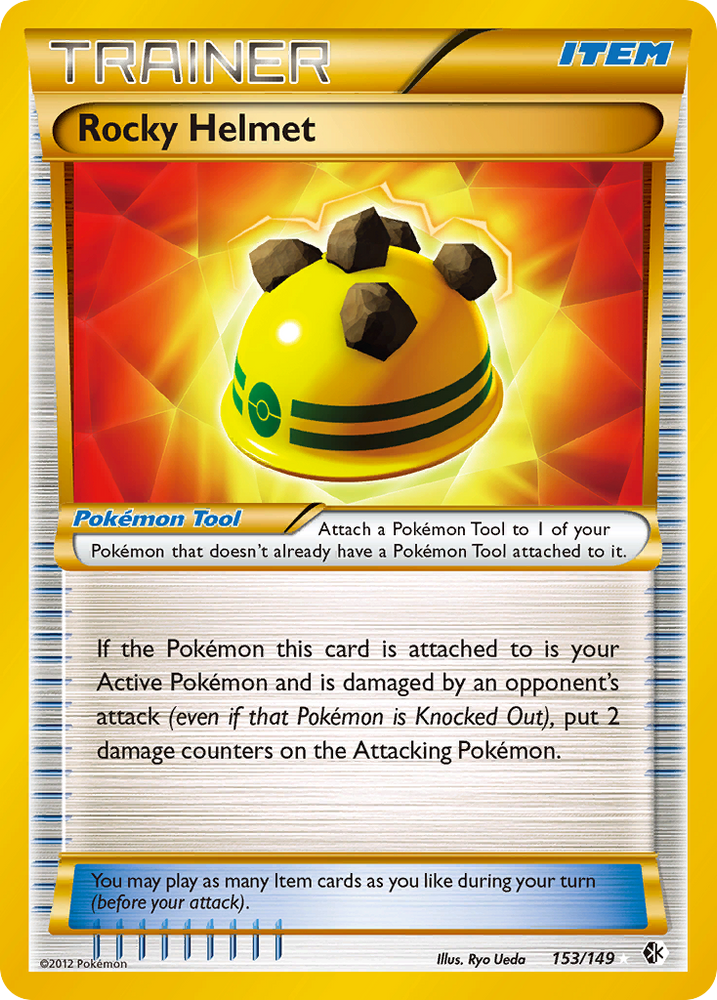 Rocky Helmet (153/149) [Black & White: Boundaries Crossed] Pokémon