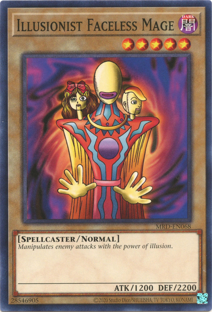 Illusionist Faceless Mage (25th Anniversary) [MRD-EN068] Common Yu-Gi-Oh!