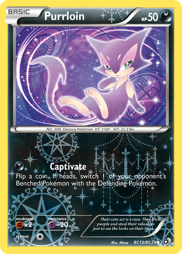 Purrloin (RC13/RC25) [Black & White: Legendary Treasures] Pokémon