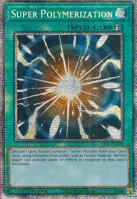 Super Polymerization [BLCR-EN100] Starlight Rare Yu-Gi-Oh!