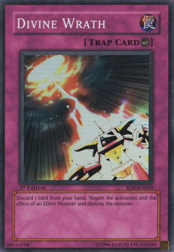 Divine Wrath [RDS-EN050] Super Rare Yu-Gi-Oh!