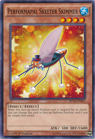 Performapal Skeeter Skimmer [MP15-EN061] Common Yu-Gi-Oh!