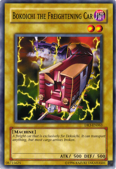Bokoichi the Freightening Car [DR3-EN063] Common Yu-Gi-Oh!