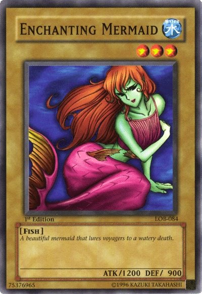 Enchanting Mermaid [LOB-084] Common Yu-Gi-Oh!