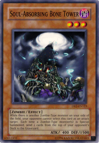 Soul-Absorbing Bone Tower [DR2-EN123] Common Yu-Gi-Oh!