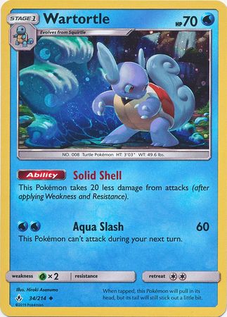 Wartortle (34/214) (Premium Collection Promo) [Sun & Moon: Unbroken Bonds] Pokémon