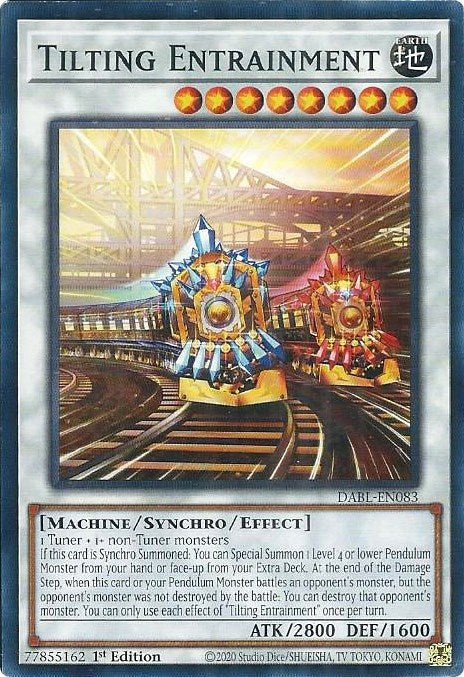 Tilting Entrainment [DABL-EN083] Common Yu-Gi-Oh!