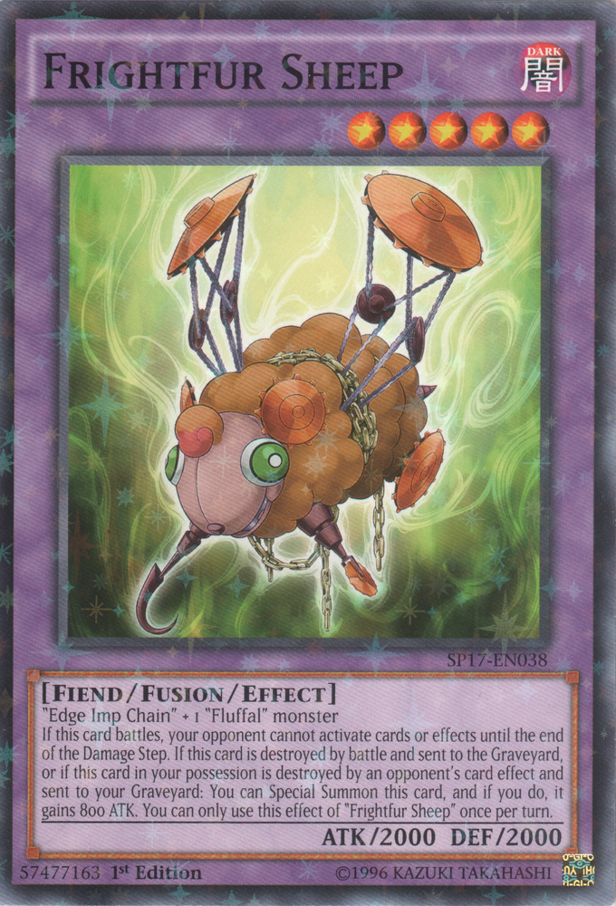 Frightfur Sheep [SP17-EN038] Starfoil Rare Yu-Gi-Oh!