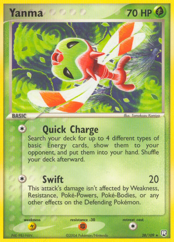 Yanma (28/109) [EX: Team Rocket Returns] Pokémon