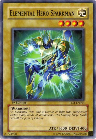 Elemental Hero Sparkman [TLM-EN004] Common Yu-Gi-Oh!