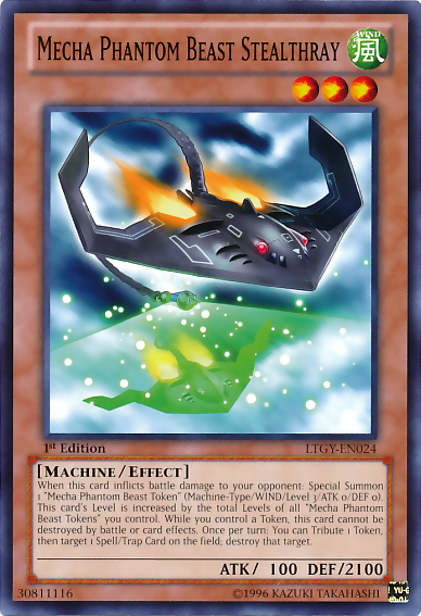 Mecha Phantom Beast Stealthray [LTGY-EN024] Common Yu-Gi-Oh!