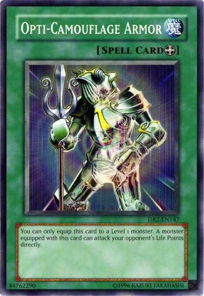Opti-Camouflage Armor [DR2-EN147] Common Yu-Gi-Oh!