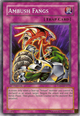 Ambush Fangs [TAEV-EN070] Common Yu-Gi-Oh!
