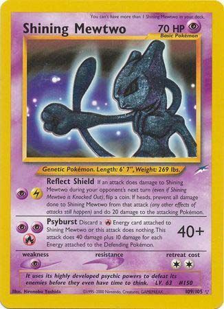 Shining Mewtwo (109/105) [Neo Destiny Unlimited] Pokémon