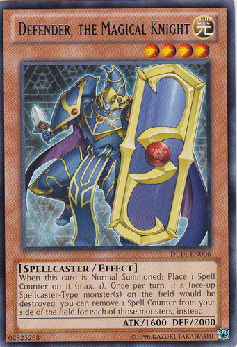 Defender, the Magical Knight (Blue) [DL14-EN006] Rare Yu-Gi-Oh!