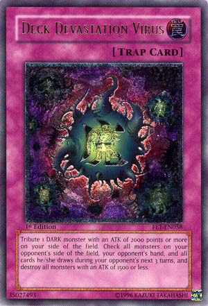 Deck Devastation Virus [FET-EN058] Ultimate Rare Yu-Gi-Oh!