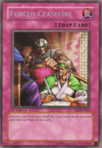 Forced Ceasefire [FET-EN060] Rare Yu-Gi-Oh!