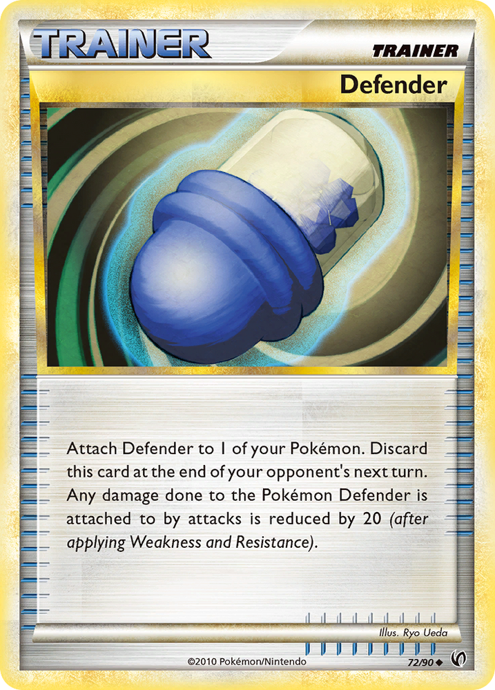 Defender (72/90) [HeartGold & SoulSilver: Undaunted] Pokémon