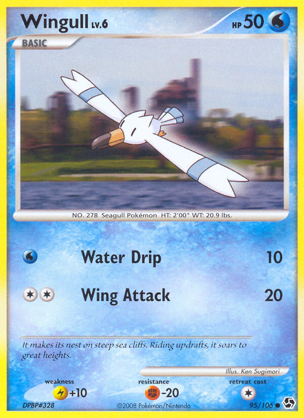 Wingull (95/106) [Diamond & Pearl: Great Encounters] Pokémon