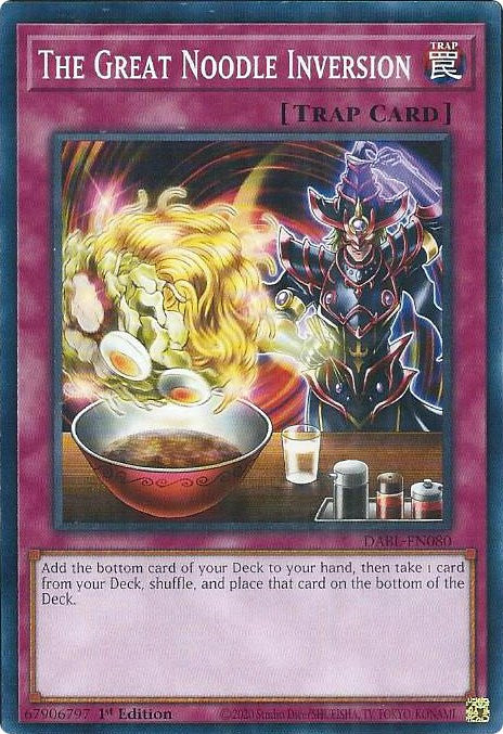 The Great Noodle Inversion [DABL-EN080] Common Yu-Gi-Oh!