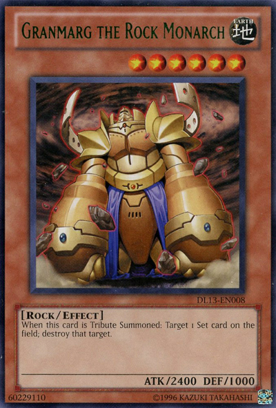 Granmarg the Rock Monarch (Green) [DL13-EN008] Rare Yu-Gi-Oh!