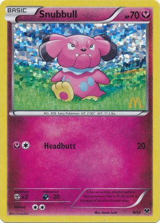 Snubbull (8/12) [McDonald's Promos: 2014 Collection] Pokémon