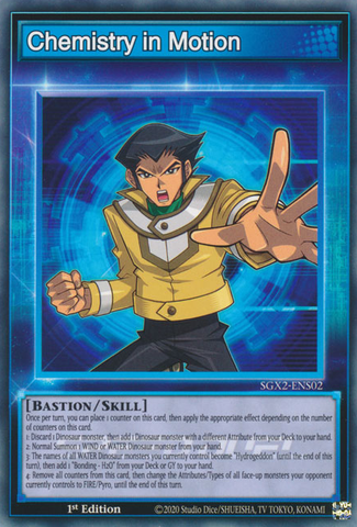 Chemistry in Motion [SGX2-ENS02] Common Yu-Gi-Oh!