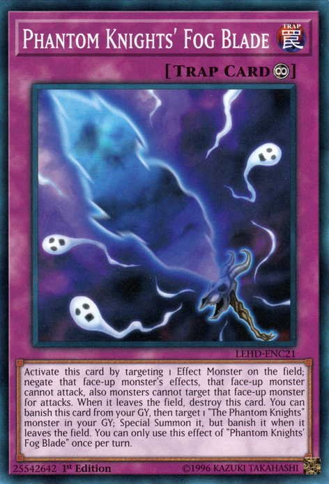 Phantom Knights' Fog Blade [LEHD-ENC21] Common Yu-Gi-Oh!