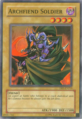 Archfiend Soldier [DR1-EN219] Common Yu-Gi-Oh!