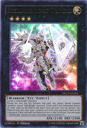 Stellarknight Triverr [NECH-EN054] Ultra Rare Yu-Gi-Oh!