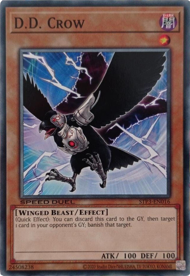 D.D. Crow [STP3-EN016] Common Yu-Gi-Oh!