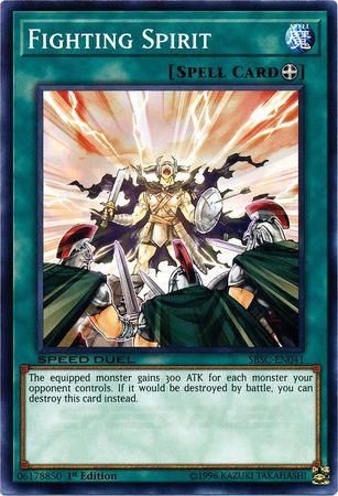 Fighting Spirit [SBSC-EN041] Common Yu-Gi-Oh!