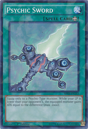 Psychic Sword [BP03-EN163] Shatterfoil Rare Yu-Gi-Oh!