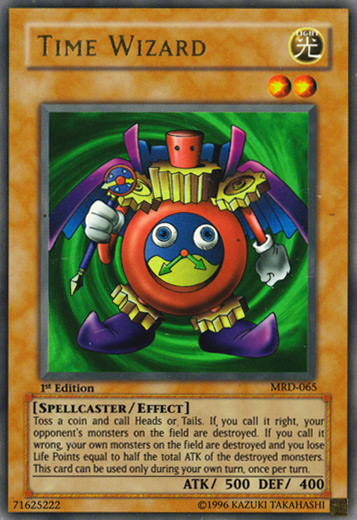 Time Wizard [MRD-065] Ultra Rare Yu-Gi-Oh!