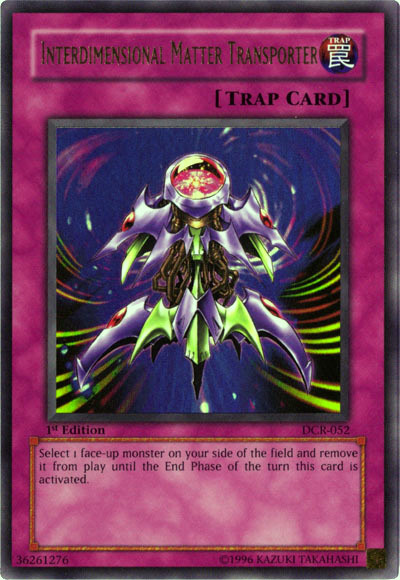 Interdimensional Matter Transporter [DCR-052] Ultra Rare Yu-Gi-Oh!