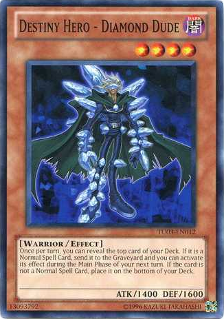 Destiny Hero - Diamond Dude [TU03-EN012] Common Yu-Gi-Oh!