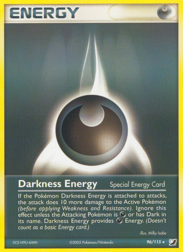 Darkness Energy (96/115) [EX: Unseen Forces] Pokémon