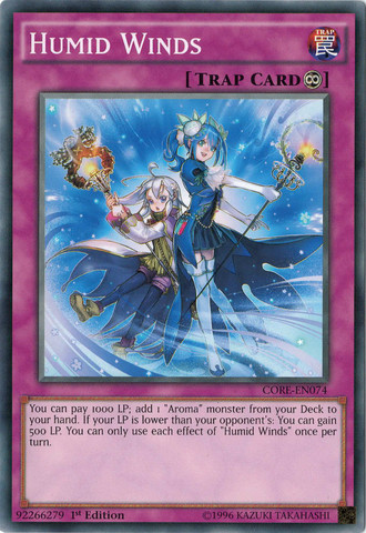 Humid Winds [CORE-EN074] Common Yu-Gi-Oh!