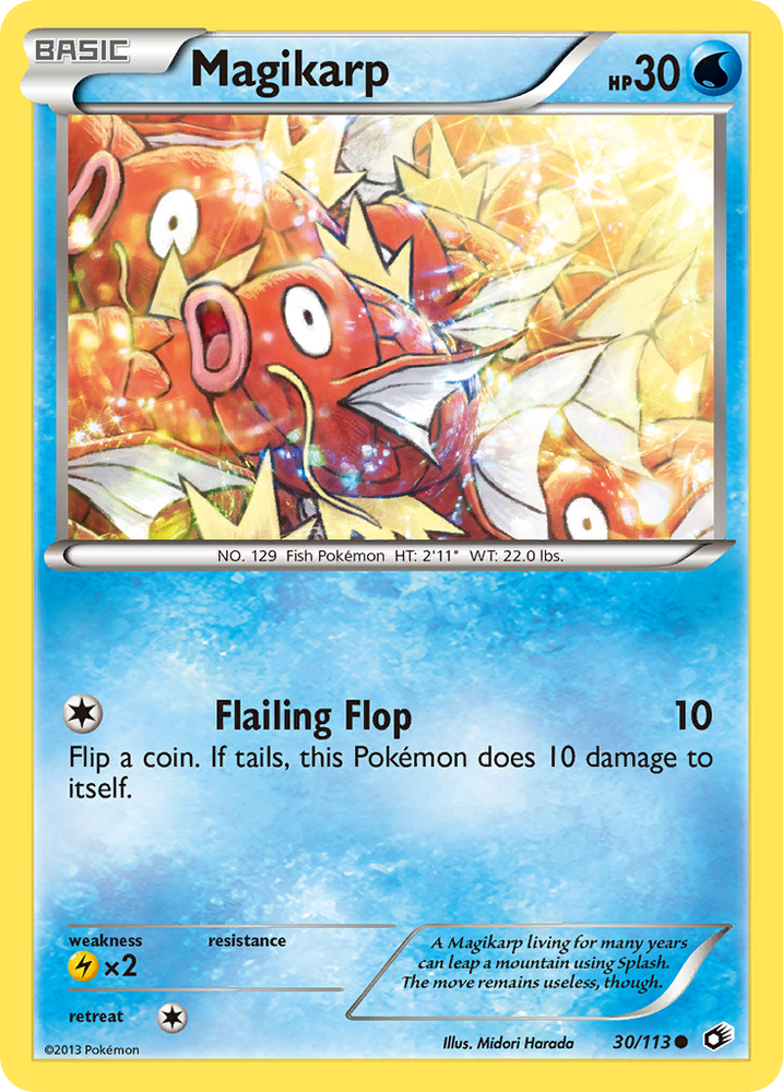 Magikarp (30/113) [Black & White: Legendary Treasures] Pokémon