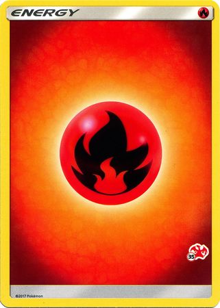 Fire Energy (Charizard Stamp #35) [Battle Academy 2020] Pokémon
