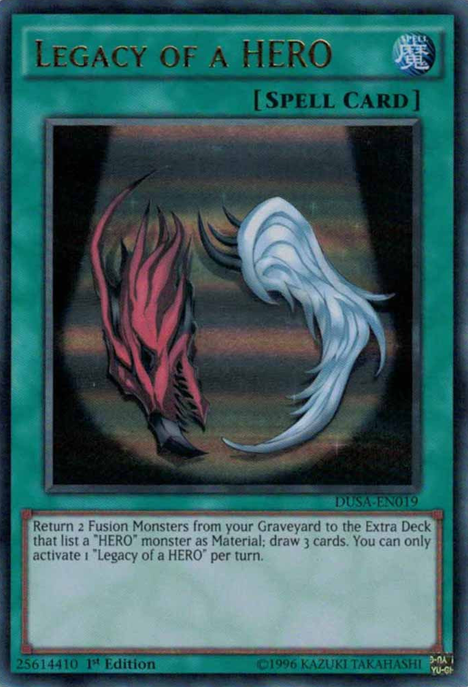 Legacy of a Hero [DUSA-EN019] Ultra Rare Yu-Gi-Oh!