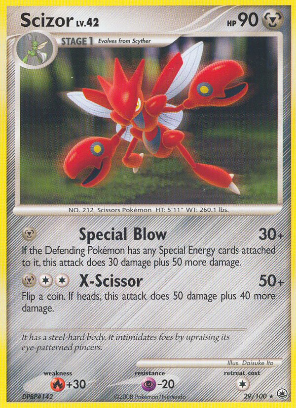 Scizor (29/100) [Diamond & Pearl: Majestic Dawn] Pokémon