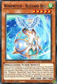 Windwitch - Blizzard Bell [BLVO-EN016] Common Yu-Gi-Oh!