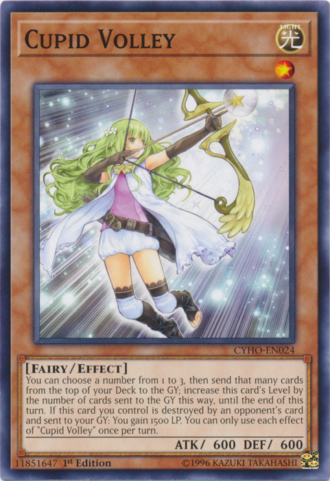 Cupid Volley [CYHO-EN024] Common Yu-Gi-Oh!