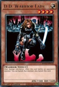 D.D. Warrior Lady [MAGO-EN110] Rare Yu-Gi-Oh!