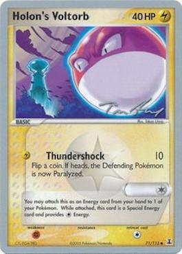 Holon's Voltorb (71/113) (Legendary Ascent - Tom Roos) [World Championships 2007] Pokémon