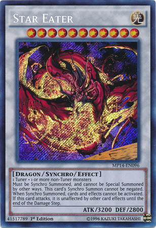 Star Eater [MP14-EN096] Secret Rare Yu-Gi-Oh!